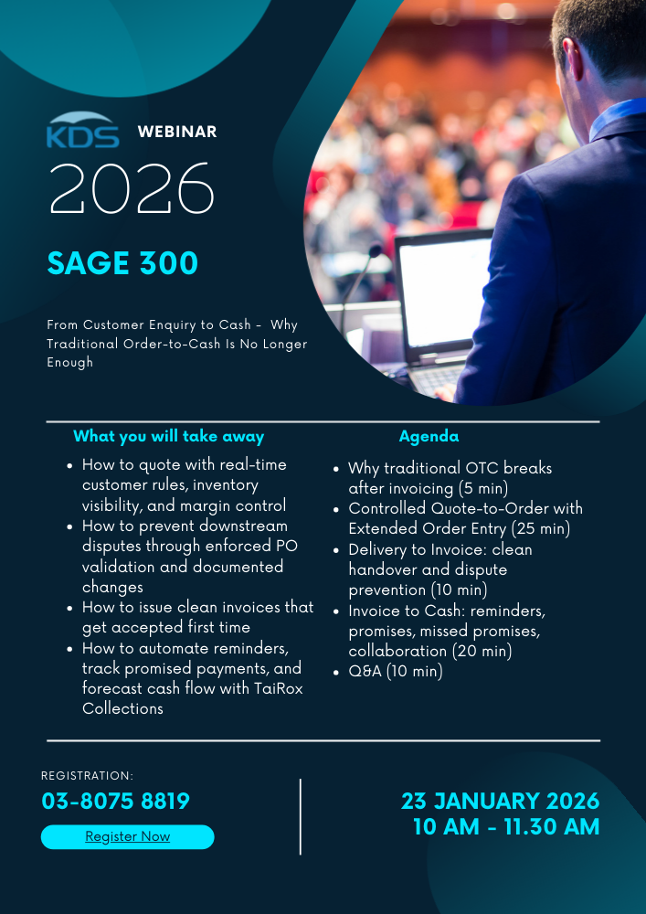 From Customer Inquiry to Cash